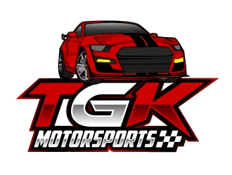 TGK Motorsports logo design by AamirKhan
