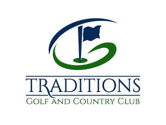 Traditions Golf and Country Club logo design by ozenkgraphic