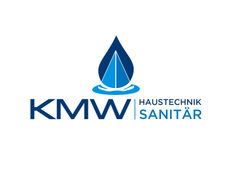 KMW Haustechnik Sanitär logo design by Mahrein