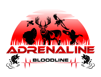 Adrenaline Bloodline  logo design by WRDY