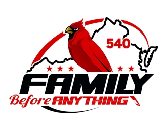 Family Before Anything logo design by DreamLogoDesign
