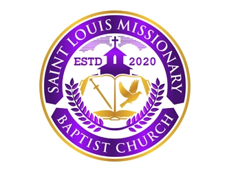 Saint Louis Missionary Baptist Church  logo design by DreamLogoDesign