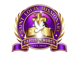 Saint Louis Missionary Baptist Church  logo design by DreamLogoDesign