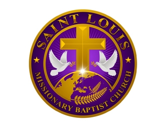 Saint Louis Missionary Baptist Church  logo design by DreamLogoDesign