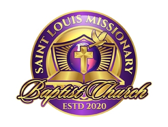 Saint Louis Missionary Baptist Church  logo design by DreamLogoDesign