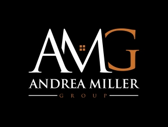 Andrea Miller Group logo design by sarfaraz