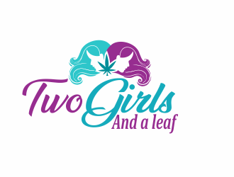 Two Girls and a Leaf logo design by cgage20