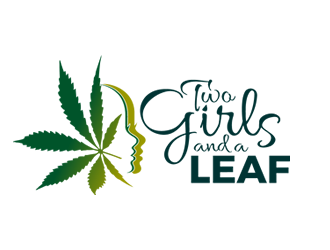 Two Girls and a Leaf logo design by Coolwanz