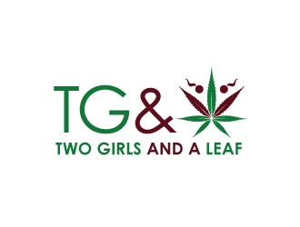 Two Girls and a Leaf logo design by sanu