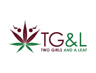 Two Girls and a Leaf logo design by sanu