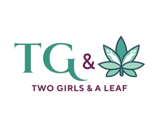 Two Girls and a Leaf logo design by Roma