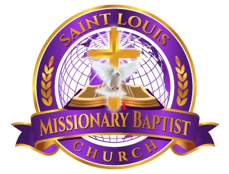 Saint Louis Missionary Baptist Church  logo design by jaize