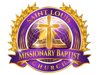 Saint Louis Missionary Baptist Church  logo design by jaize