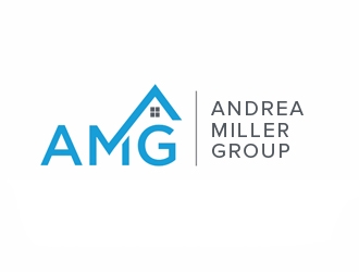Andrea Miller Group logo design by gilkkj