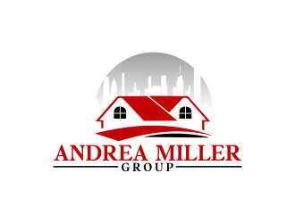 Andrea Miller Group logo design by giphone