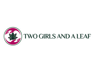 Two Girls and a Leaf logo design by kunejo