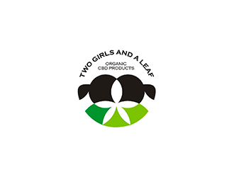 Two Girls and a Leaf logo design by logosmith