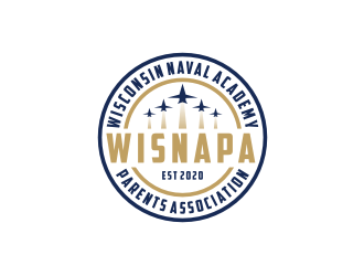 WISNAPA (Wisconsin Naval Academy Parents Association) logo design by bricton