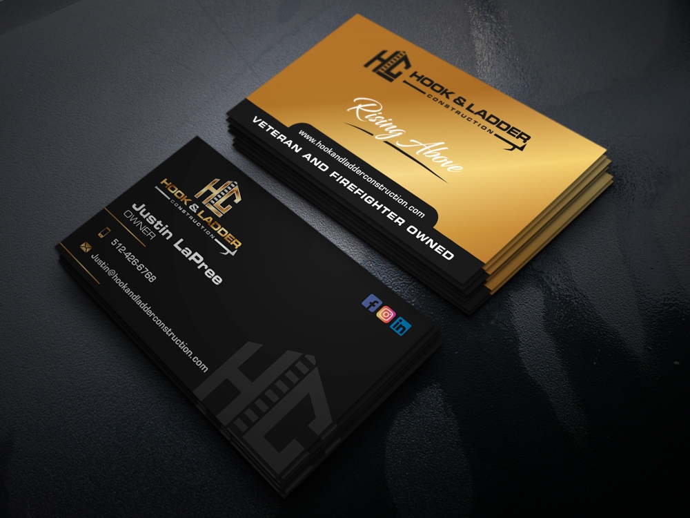 Hook & Ladder Construction Digital Design 48hourslogo