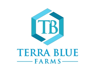 Terra Blue Farms logo design by cybil