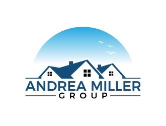 Andrea Miller Group logo design by MarkindDesign