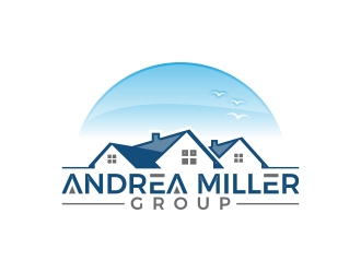 Andrea Miller Group logo design by MarkindDesign
