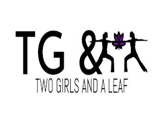 Two Girls and a Leaf logo design by kitaro