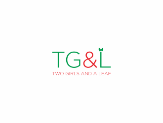 Two Girls and a Leaf logo design by kurnia