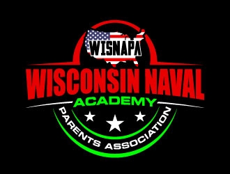 WISNAPA (Wisconsin Naval Academy Parents Association) logo design by Suvendu