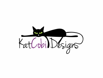 KatCobi Designs logo design by amar_mboiss