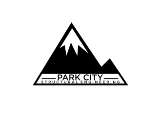 Park City Structural Engineering logo design by haidar