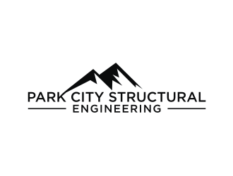 Park City Structural Engineering logo design by logitec