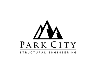 Park City Structural Engineering logo design by hidro
