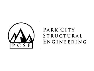 Park City Structural Engineering logo design by hidro