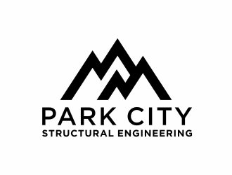 Park City Structural Engineering logo design by scolessi