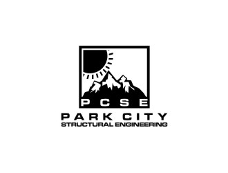 Park City Structural Engineering logo design by sodimejo