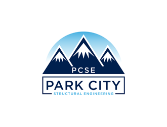 Park City Structural Engineering logo design by alby
