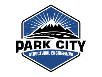 Park City Structural Engineering logo design by cintoko