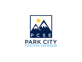 Park City Structural Engineering logo design by alby