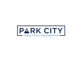 Park City Structural Engineering logo design by alby