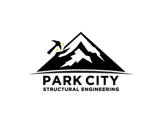 Park City Structural Engineering logo design by jafar