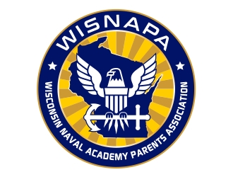 WISNAPA (Wisconsin Naval Academy Parents Association) logo design by aura