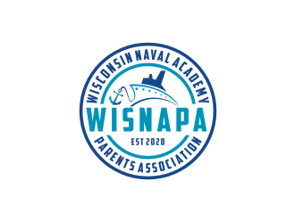 WISNAPA (Wisconsin Naval Academy Parents Association) logo design by bricton