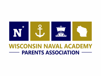 WISNAPA (Wisconsin Naval Academy Parents Association) logo design by Girly
