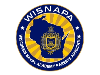 WISNAPA (Wisconsin Naval Academy Parents Association) logo design by aura