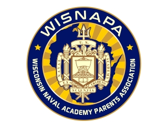 WISNAPA (Wisconsin Naval Academy Parents Association) logo design by aura