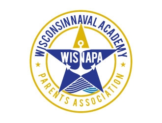 WISNAPA (Wisconsin Naval Academy Parents Association) logo design by KreativeLogos