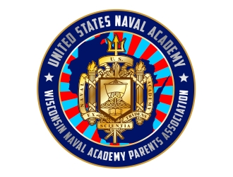 WISNAPA (Wisconsin Naval Academy Parents Association) logo design by aura