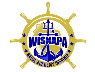 WISNAPA (Wisconsin Naval Academy Parents Association) logo design by Suvendu