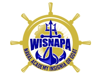WISNAPA (Wisconsin Naval Academy Parents Association) logo design by Suvendu